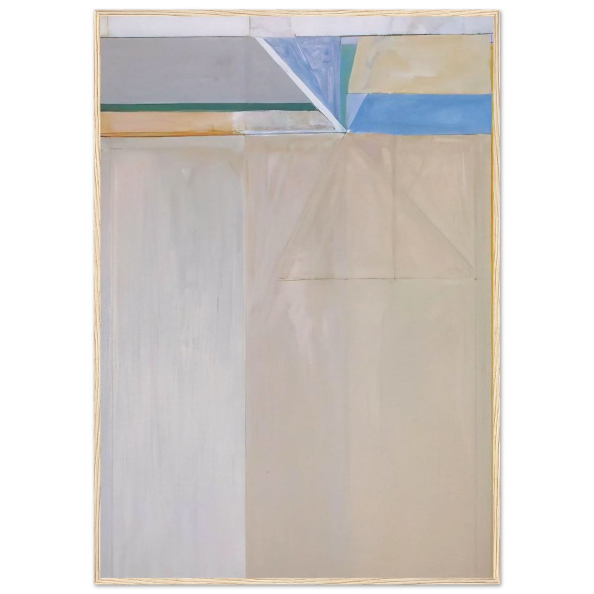 Ocean Park #46 Framed Poster | Richard Diebenkorn Framed Prints Wall Art | Richard Diebenkorn Shop