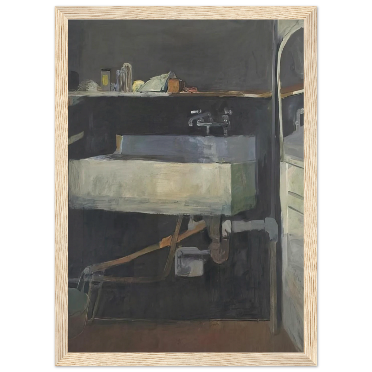 Corner of Studio – Sink Framed Poster | Richard Diebenkorn Framed Prints Wall Art | Richard Diebenkorn Shop