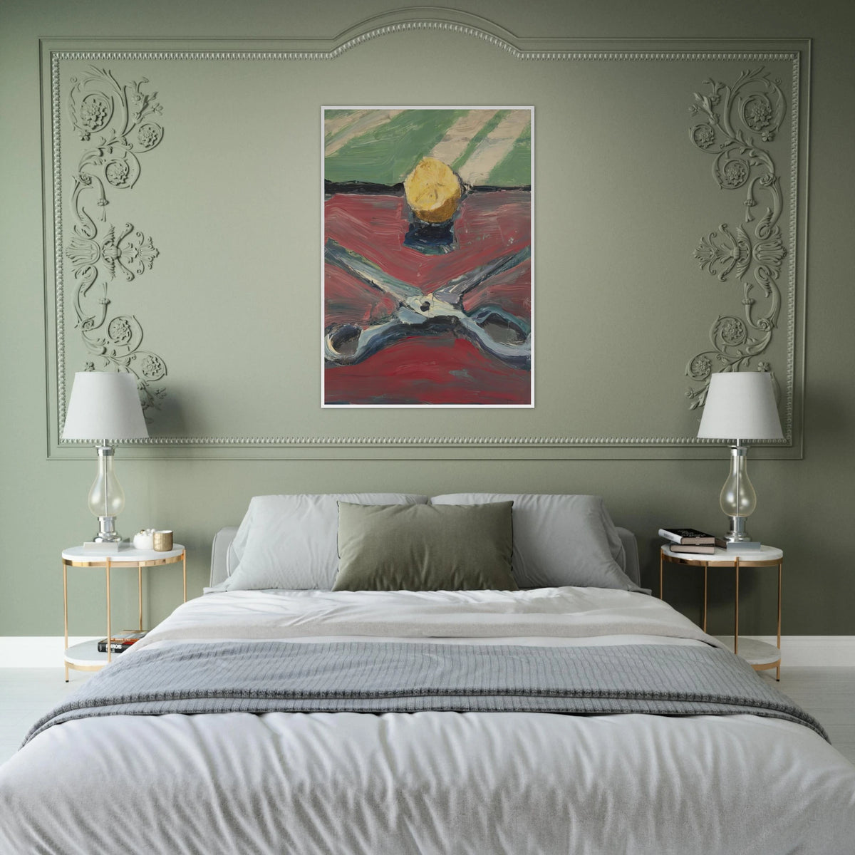 Scissors and Lemon, II Framed Poster | Richard Diebenkorn Framed Prints Wall Art | Richard Diebenkorn Shop
