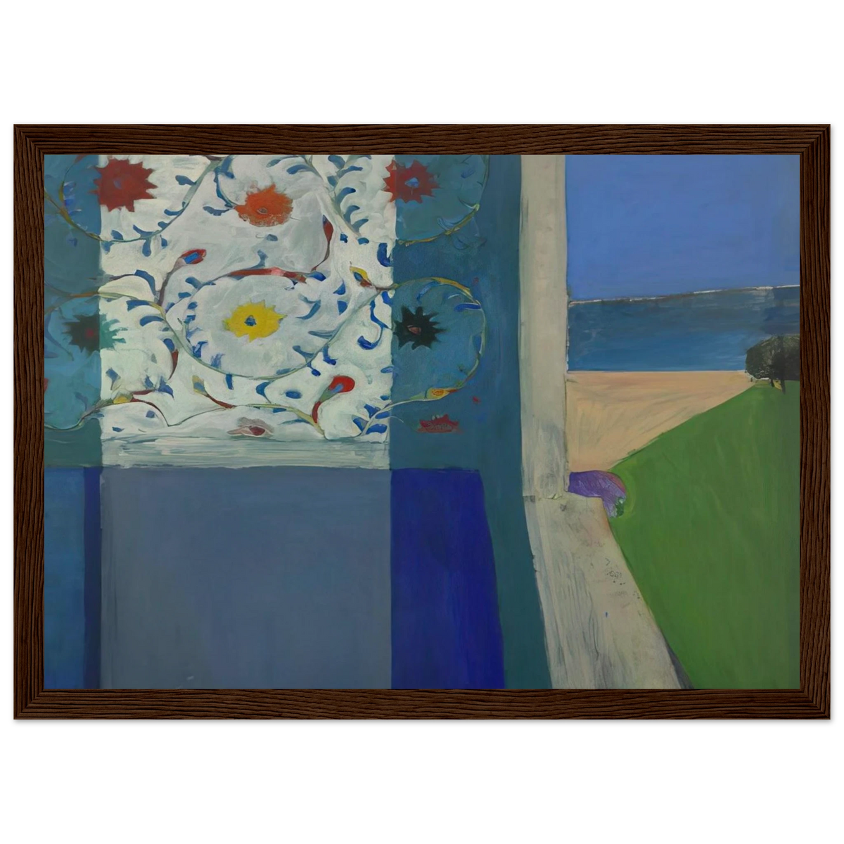 Recollections of a Visit to Leningrad Framed Poster | Richard Diebenkorn Framed Prints Wall Art | Richard Diebenkorn Shop