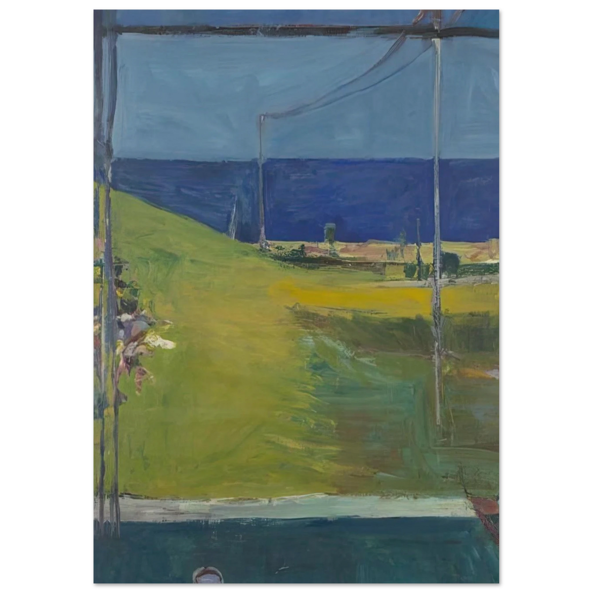 Ocean from a Window Poster | Richard Diebenkorn Poster | Richard Diebenkorn Shop