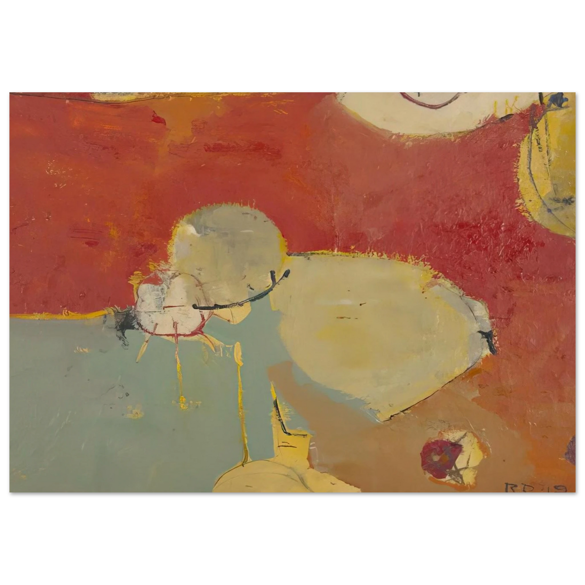 Untitled #2 Sausalito Poster | Richard Diebenkorn Poster | Richard Diebenkorn Shop
