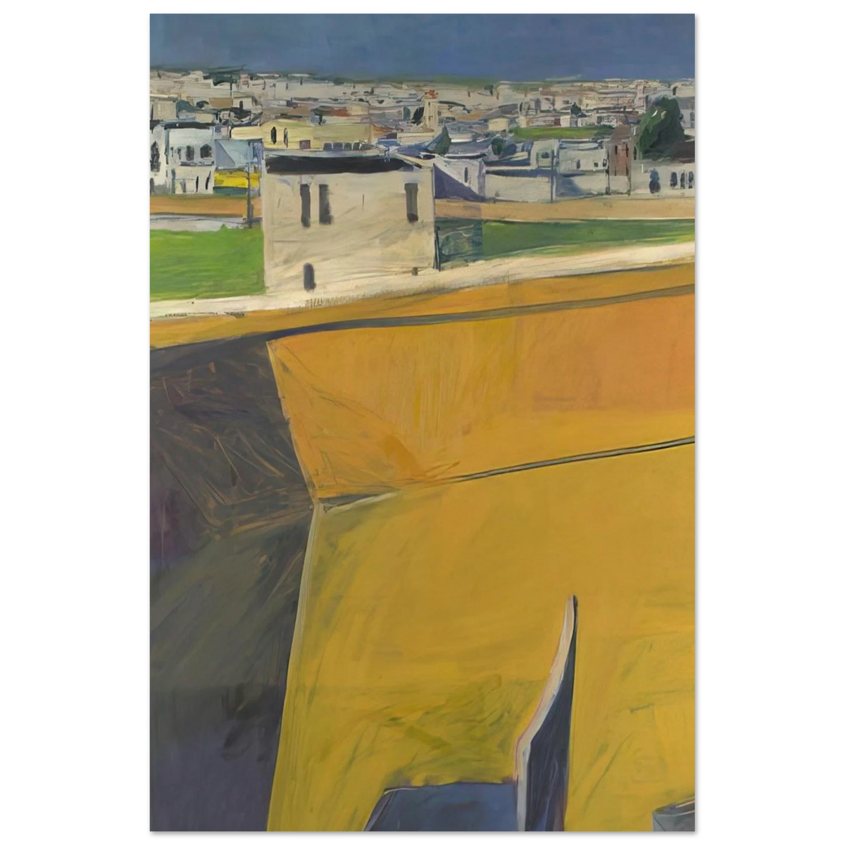 Yellow Porch Poster | Richard Diebenkorn Poster | Richard Diebenkorn Shop