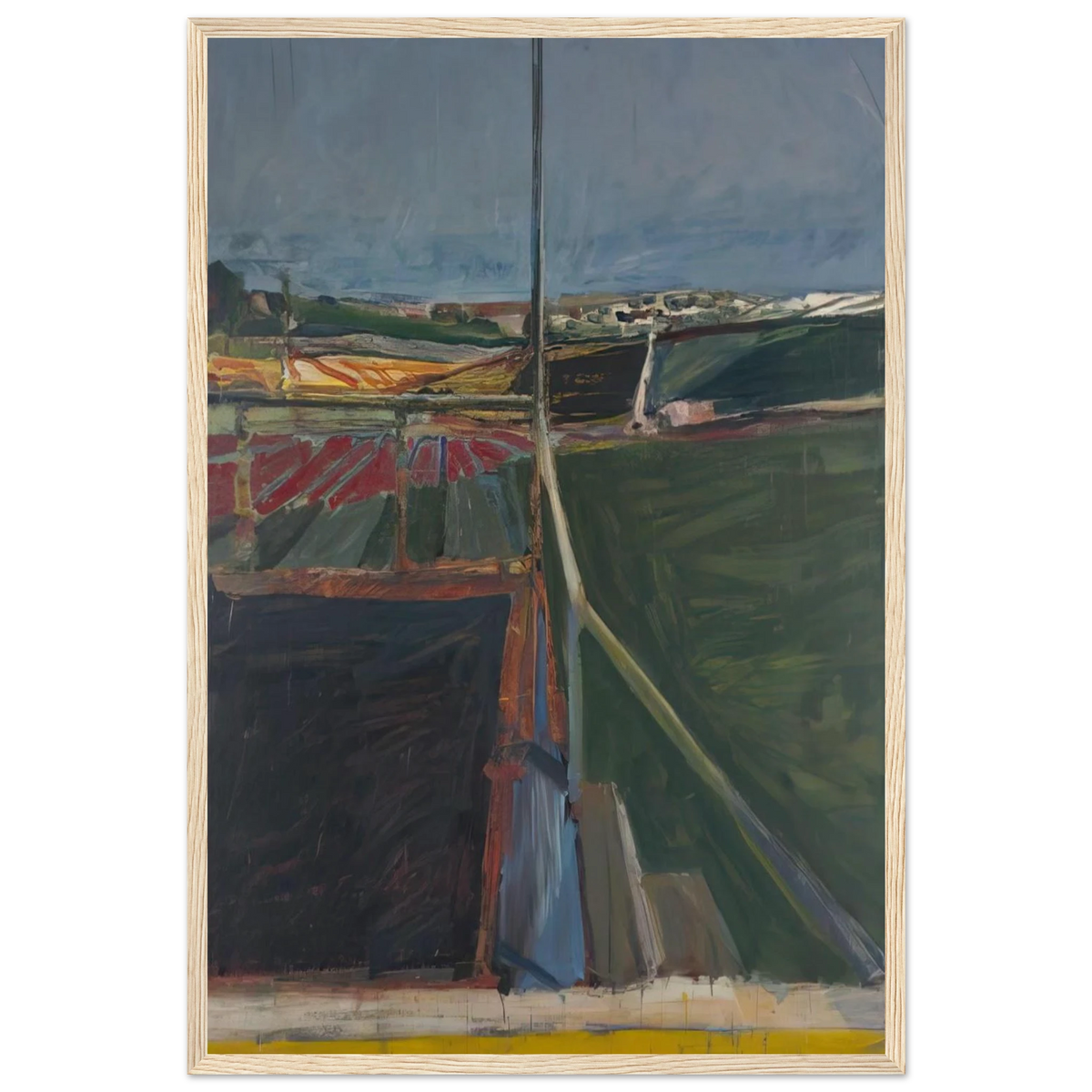 View from the Porch Framed Poster | Richard Diebenkorn Framed Prints Wall Art | Richard Diebenkorn Shop