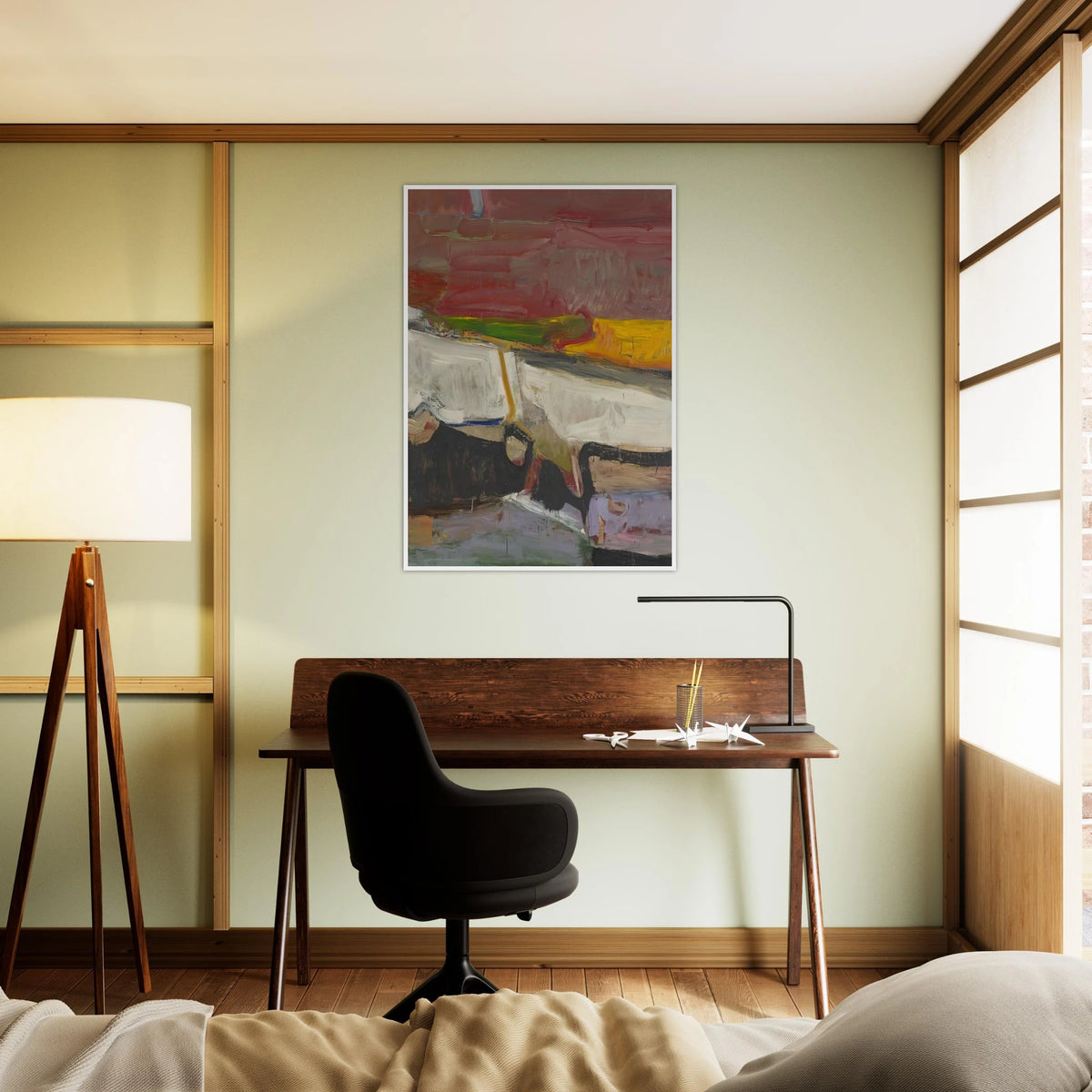 Berkeley #59 Framed Poster | Richard Diebenkorn Framed Prints Wall Art | Richard Diebenkorn Shop