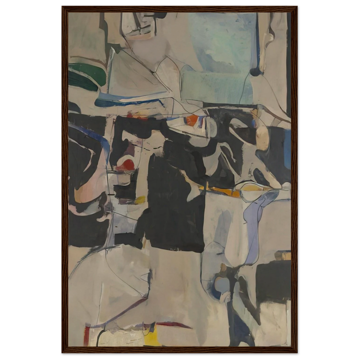 Urbana #6 Framed Poster | Richard Diebenkorn Framed Prints Wall Art | Richard Diebenkorn Shop