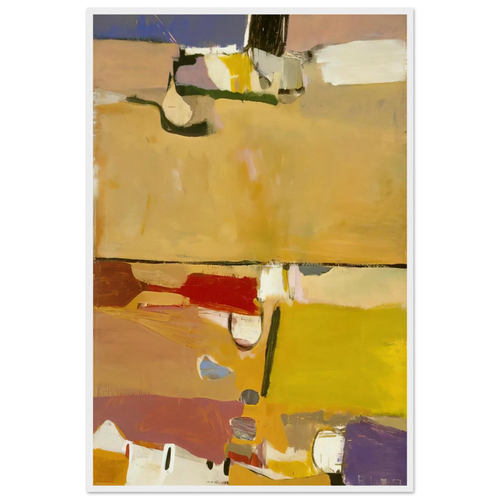 A Day at the Races Framed Poster | Richard Diebenkorn Framed Prints Wall Art | Richard Diebenkorn Shop