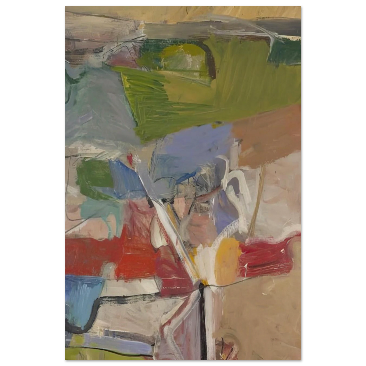 Berkeley #23 Poster | Richard Diebenkorn Poster | Richard Diebenkorn Shop
