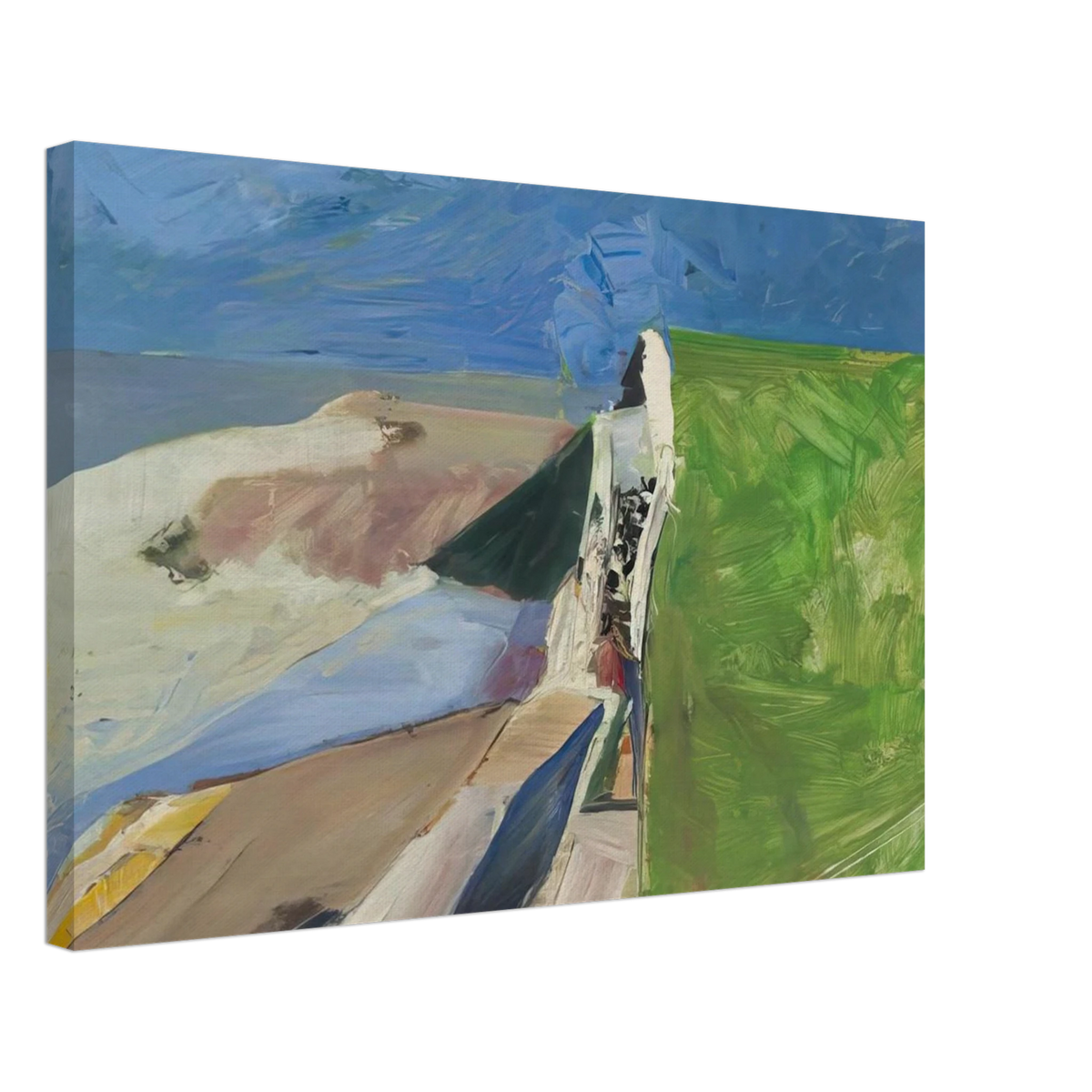Seawall Canvas | Richard Diebenkorn Canvas | Richard Diebenkorn Shop