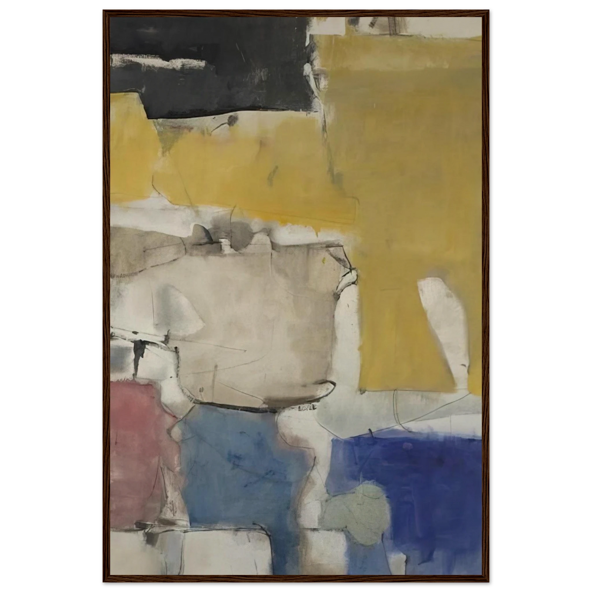 Albuquerque #9 Framed Poster | Richard Diebenkorn Framed Prints Wall Art | Richard Diebenkorn Shop