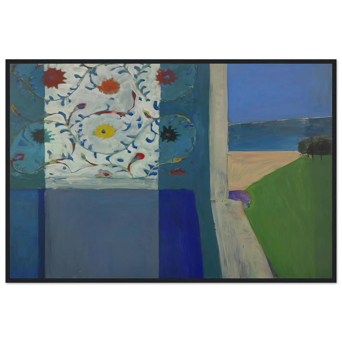 Recollections of a Visit to Leningrad Framed Poster | Richard Diebenkorn Framed Prints Wall Art | Richard Diebenkorn Shop