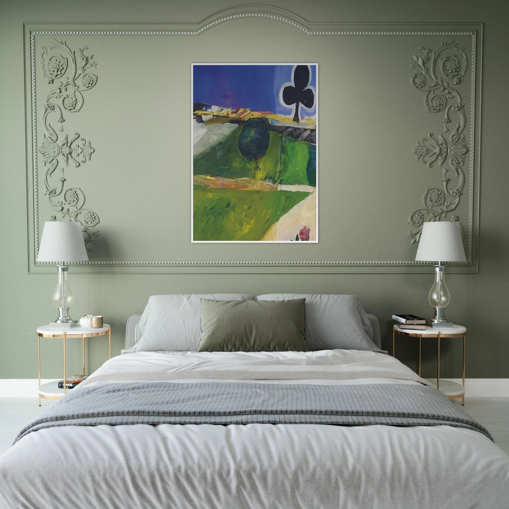 Landscape with Figure Framed Poster | Richard Diebenkorn Framed Prints Wall Art | Richard Diebenkorn Shop