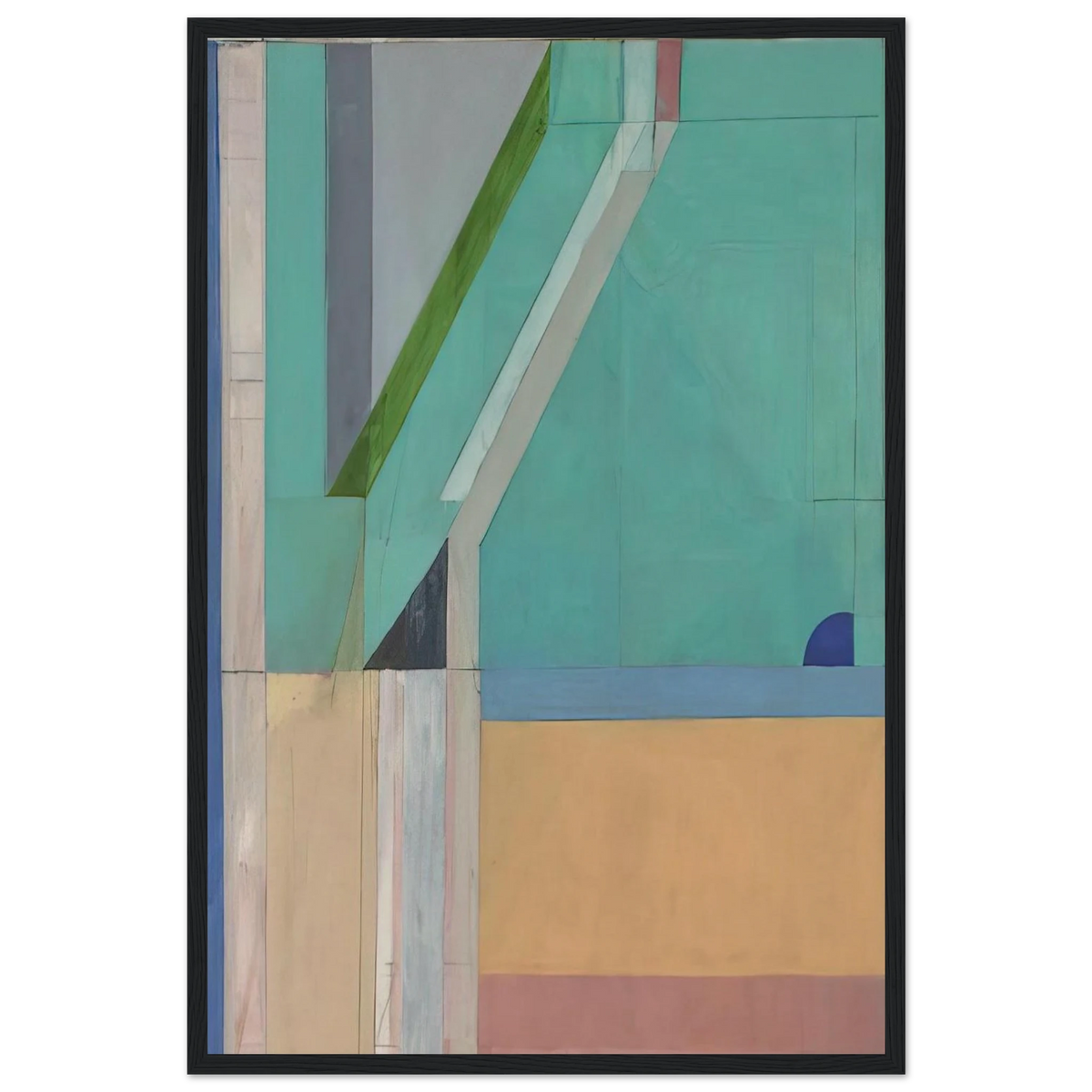 Ocean Park #40 Framed Poster | Richard Diebenkorn Framed Prints Wall Art | Richard Diebenkorn Shop