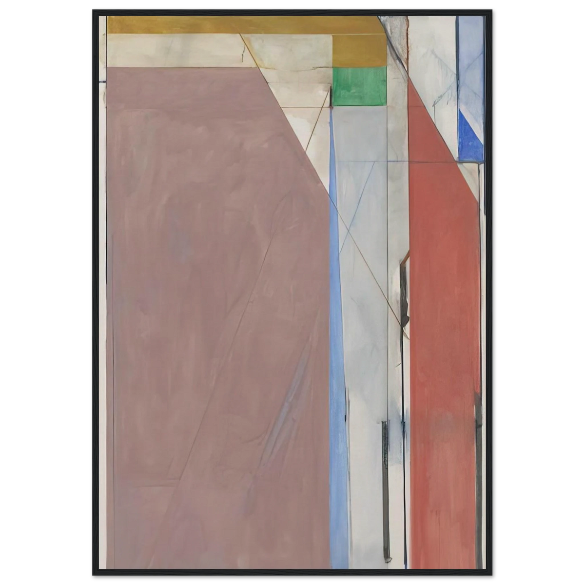 Ocean Park #70 Framed Poster | Richard Diebenkorn Framed Prints Wall Art | Richard Diebenkorn Shop