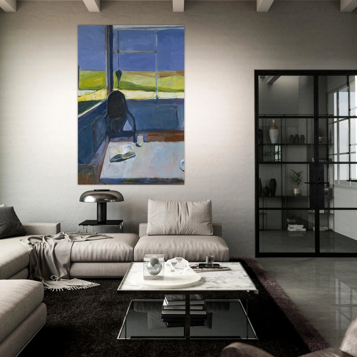 Interior with Book Poster | Richard Diebenkorn Poster | Richard Diebenkorn Shop