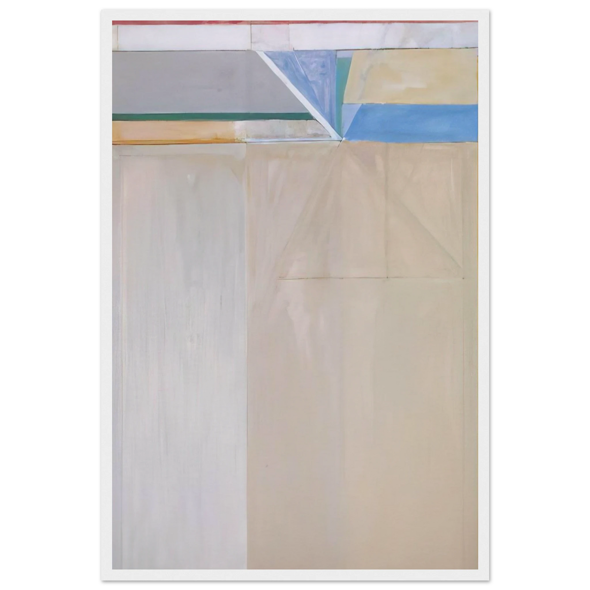 Ocean Park #46 Framed Poster | Richard Diebenkorn Framed Prints Wall Art | Richard Diebenkorn Shop