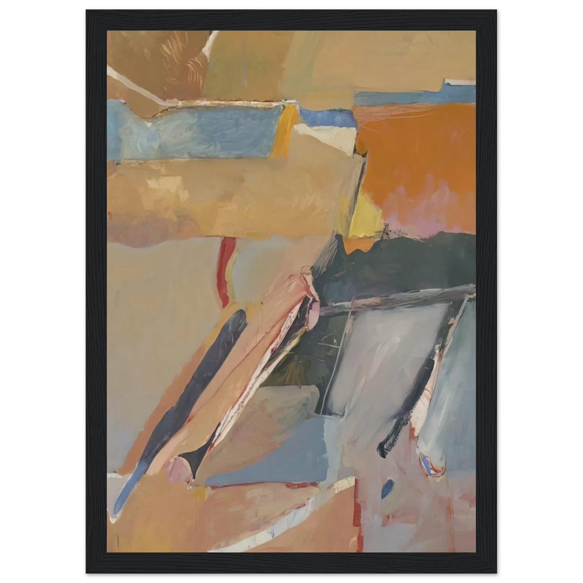 Berkeley #8 Framed Poster | Richard Diebenkorn Framed Prints Wall Art | Richard Diebenkorn Shop