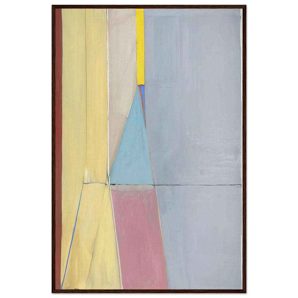 Ocean Park #21 Framed Poster | Richard Diebenkorn Framed Prints Wall Art | Richard Diebenkorn Shop