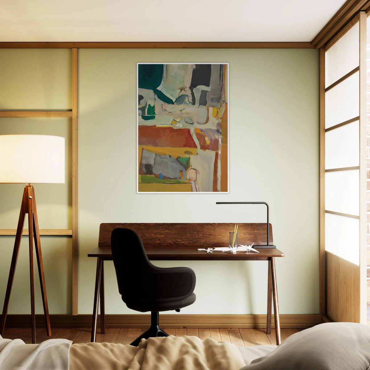 Urbana #4 Framed Poster | Richard Diebenkorn Framed Prints Wall Art | Richard Diebenkorn Shop