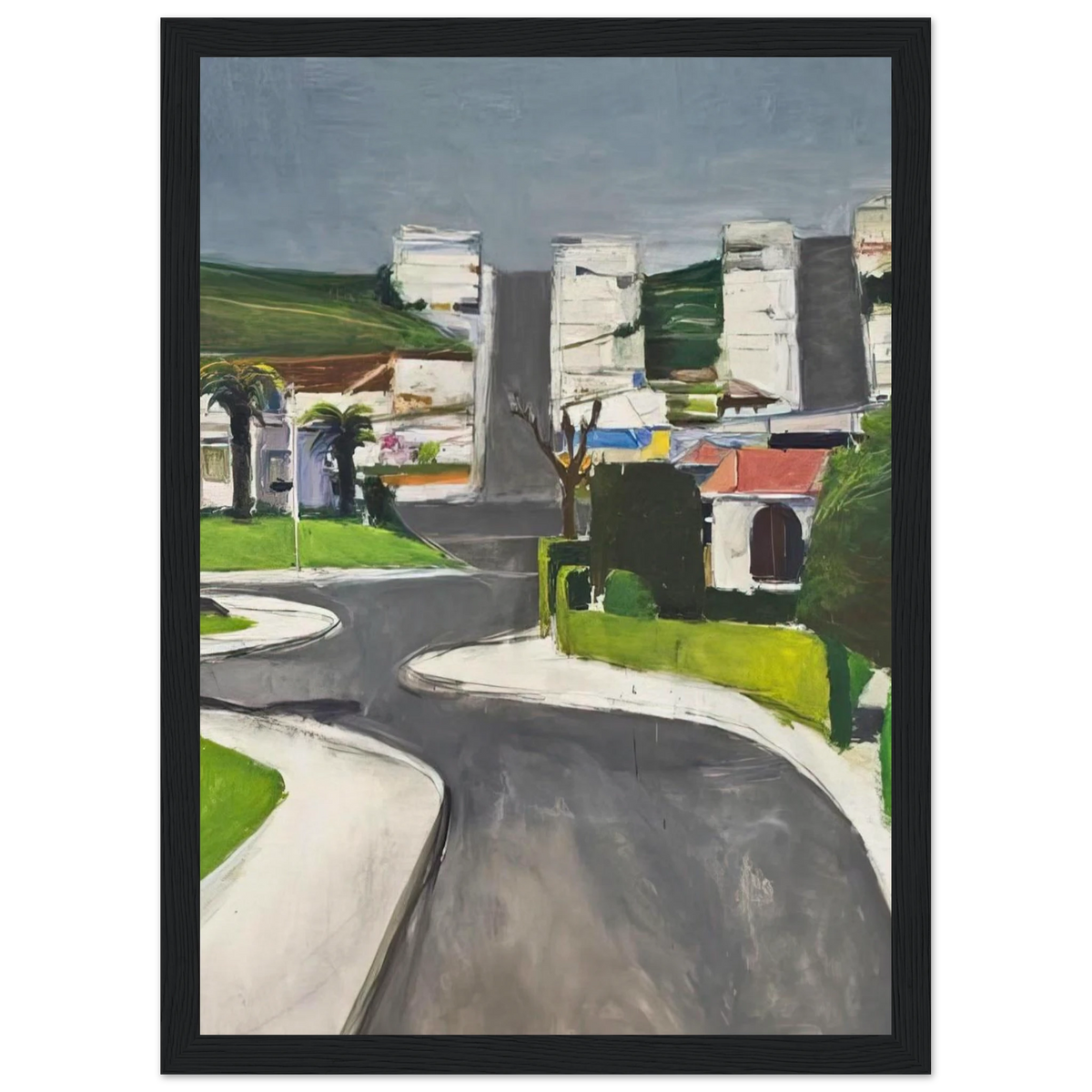 Ingleside Framed Poster | Richard Diebenkorn Framed Prints Wall Art | Richard Diebenkorn Shop