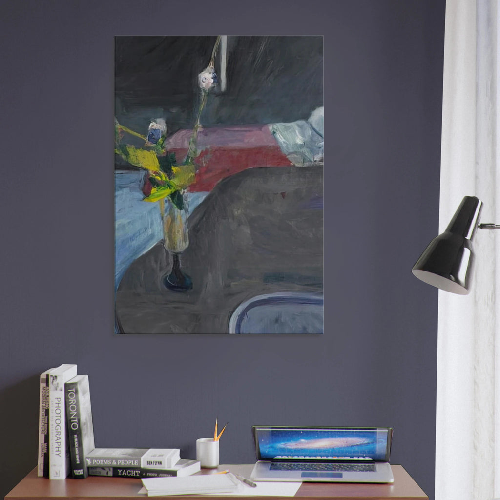 Interior with Flowers Canvas | Richard Diebenkorn Canvas | Richard Diebenkorn Shop