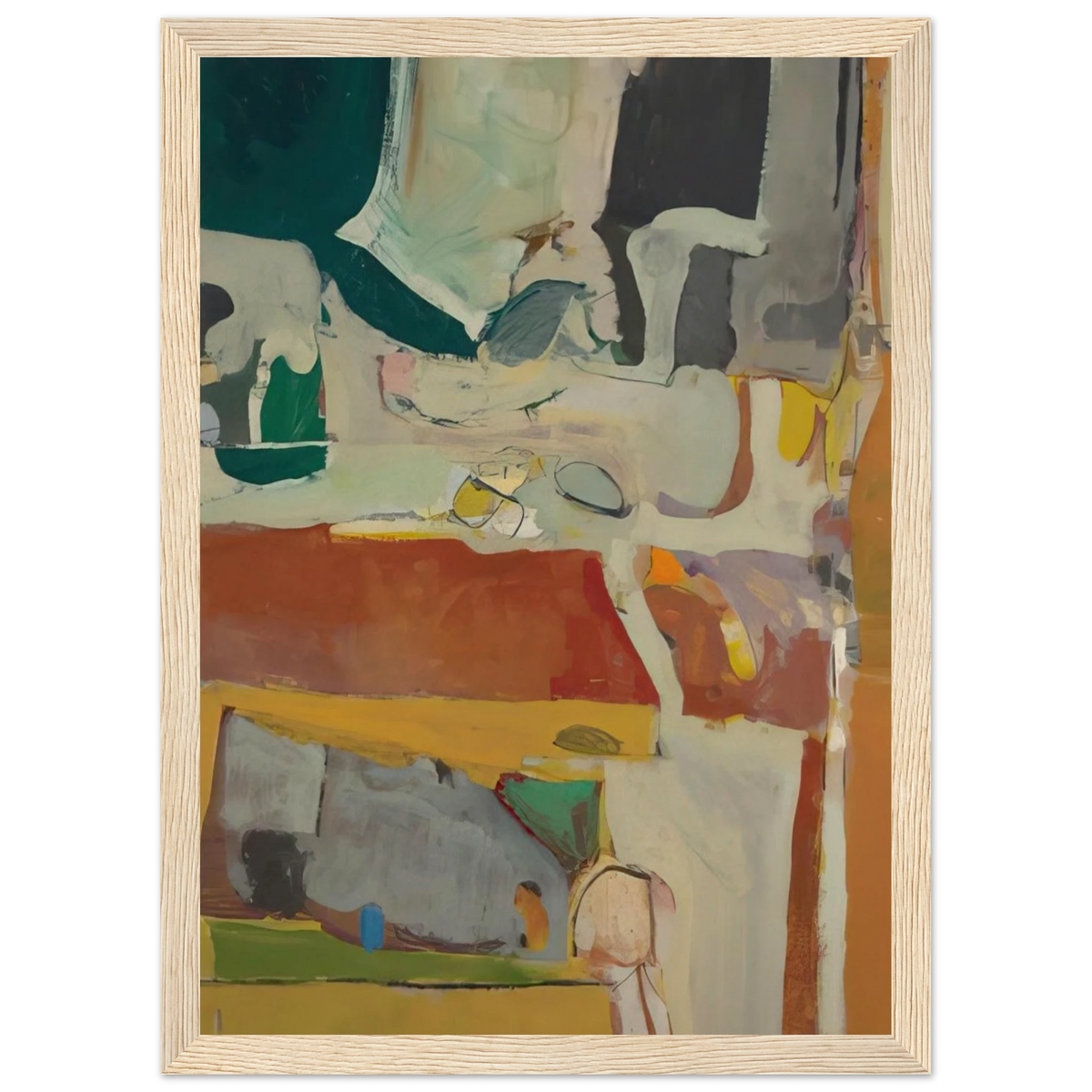Urbana #4 Framed Poster | Richard Diebenkorn Framed Prints Wall Art | Richard Diebenkorn Shop