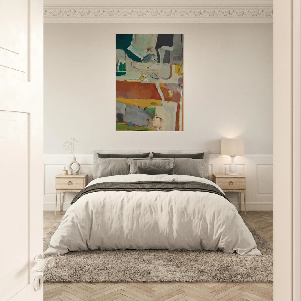 Urbana #4 Canvas | Richard Diebenkorn Canvas | Richard Diebenkorn Shop