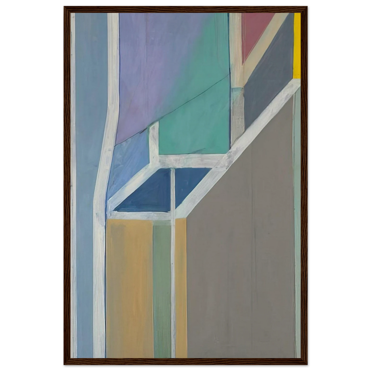Ocean Park #19 Framed Poster | Richard Diebenkorn Framed Prints Wall Art | Richard Diebenkorn Shop