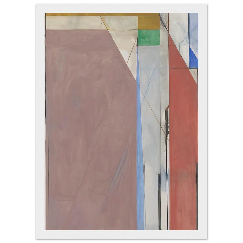 Ocean Park #70 Framed Poster | Richard Diebenkorn Framed Prints Wall Art | Richard Diebenkorn Shop