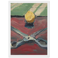 Scissors and Lemon, II Framed Poster | Richard Diebenkorn Framed Prints Wall Art | Richard Diebenkorn Shop