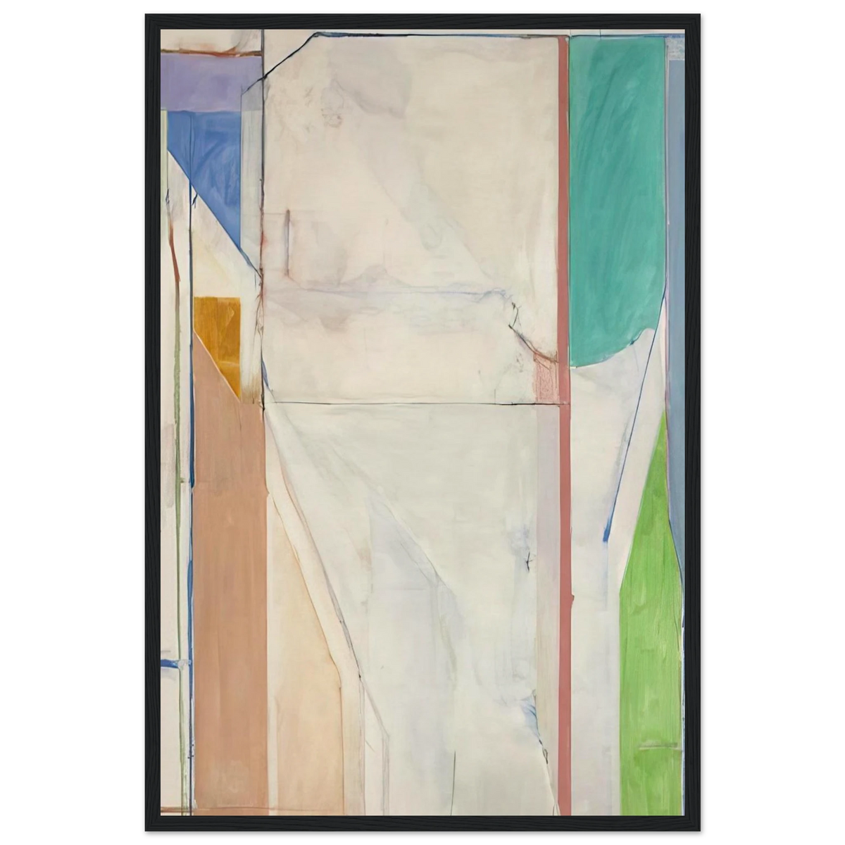 Ocean Park #43 Framed Poster | Richard Diebenkorn Framed Prints Wall Art | Richard Diebenkorn Shop