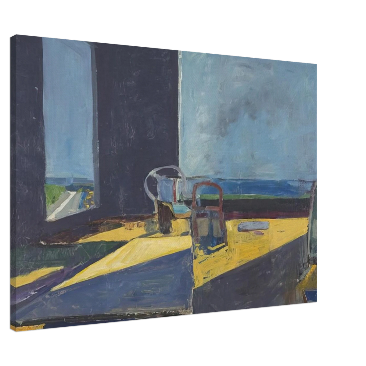 Interior with View of the Ocean Canvas | Richard Diebenkorn Canvas | Richard Diebenkorn Shop