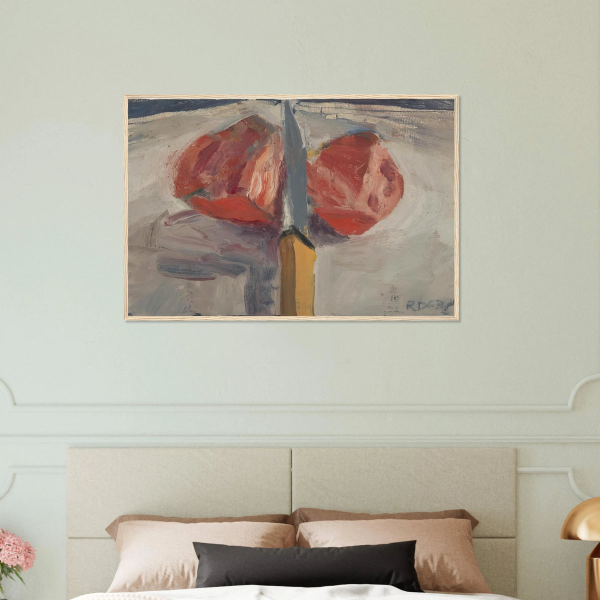 Tomato and Knife Framed Poster | Richard Diebenkorn Framed Prints Wall Art | Richard Diebenkorn Shop
