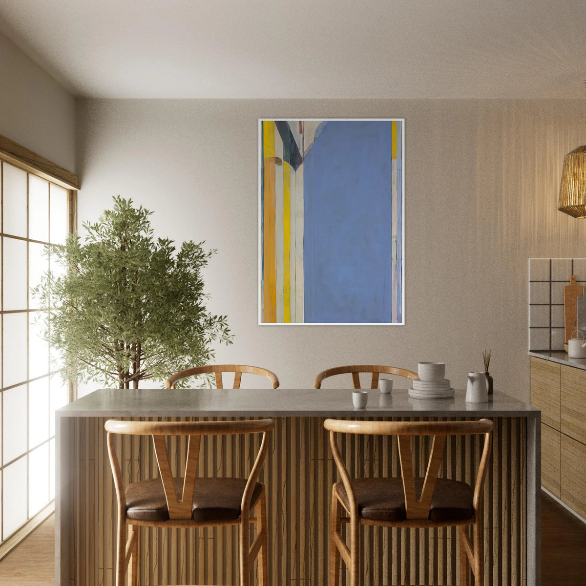 Ocean Park #139 Framed Poster | Richard Diebenkorn Framed Prints Wall Art | Richard Diebenkorn Shop