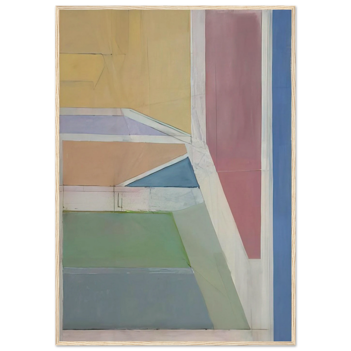 Ocean Park #27 Framed Poster | Richard Diebenkorn Framed Prints Wall Art | Richard Diebenkorn Shop