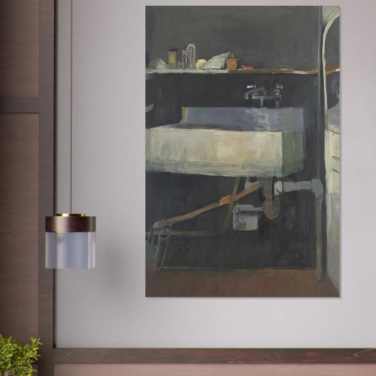 Corner of Studio – Sink Poster | Richard Diebenkorn Poster | Richard Diebenkorn Shop