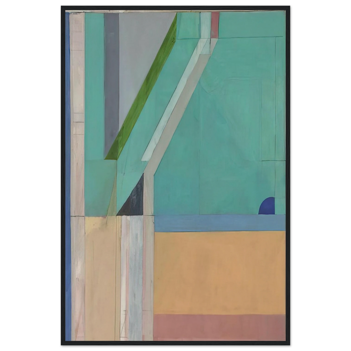 Ocean Park #40 Framed Poster | Richard Diebenkorn Framed Prints Wall Art | Richard Diebenkorn Shop
