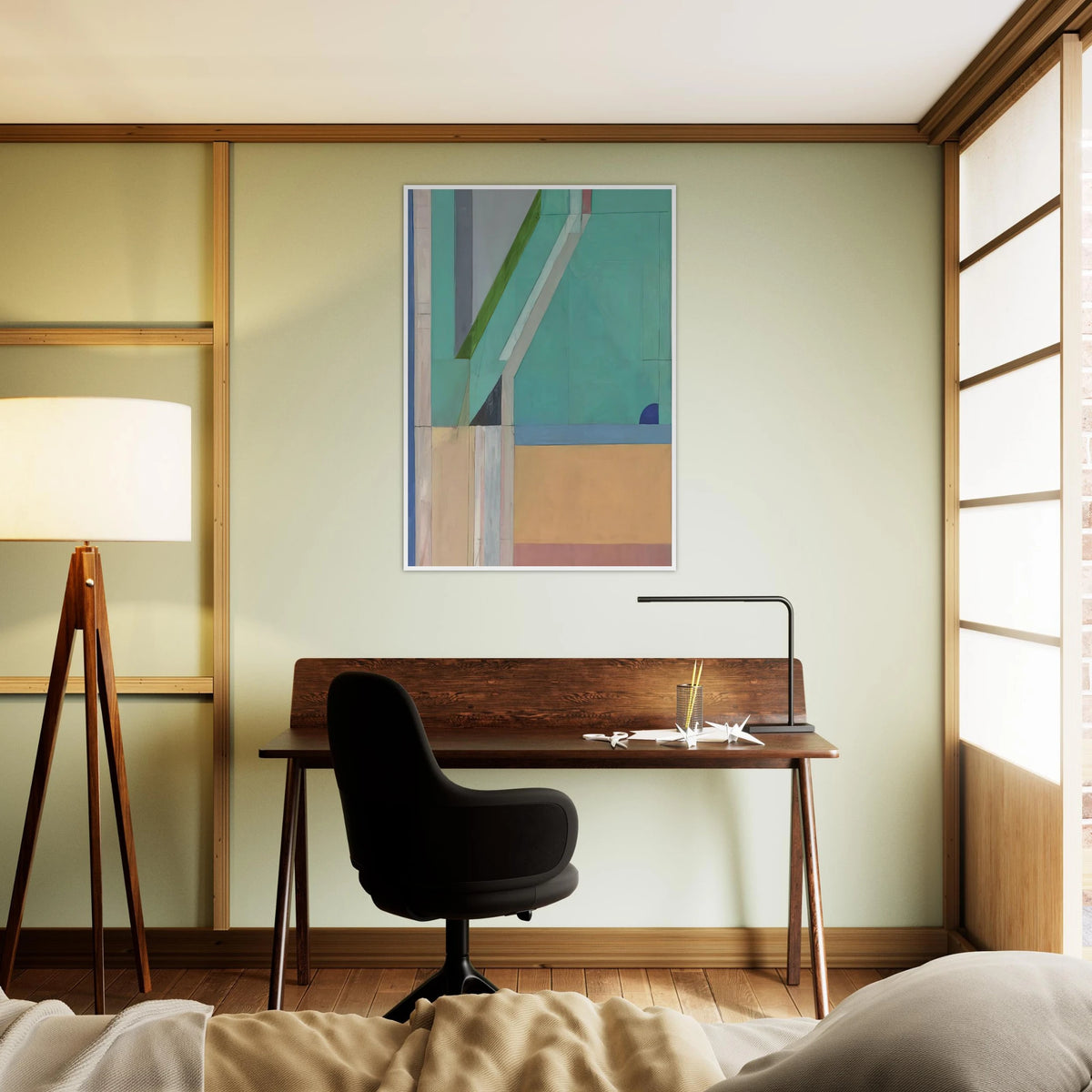 Ocean Park #40 Framed Poster | Richard Diebenkorn Framed Prints Wall Art | Richard Diebenkorn Shop