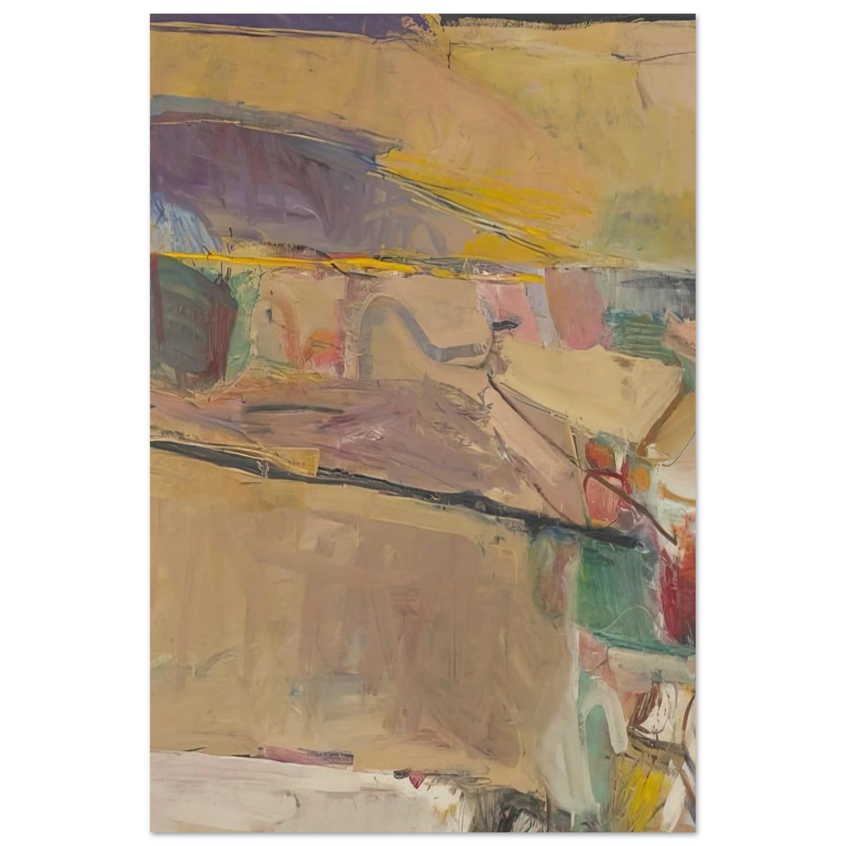 Berkeley #54 Poster | Richard Diebenkorn Poster | Richard Diebenkorn Shop
