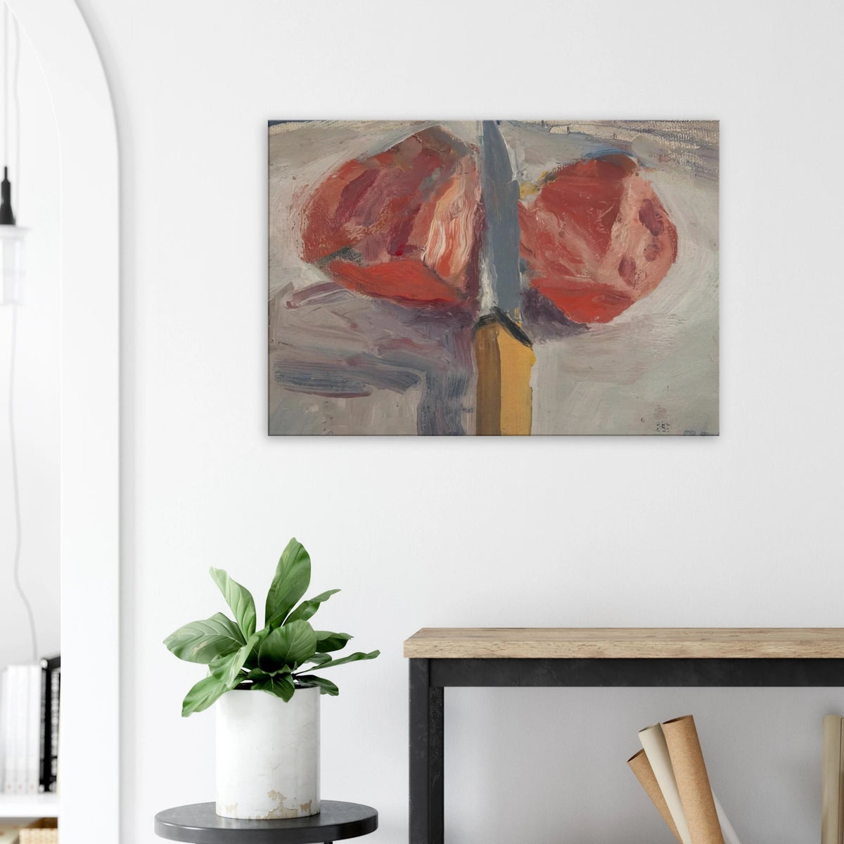 Tomato and Knife Canvas | Richard Diebenkorn Canvas | Richard Diebenkorn Shop