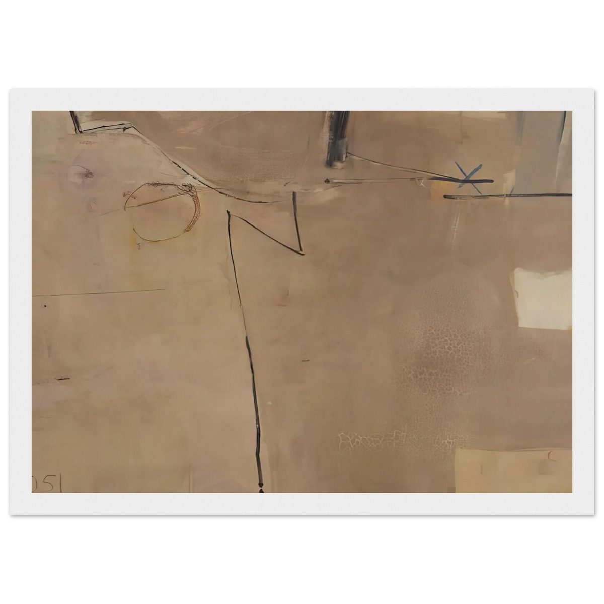 #22 Albuquerque Framed Poster | Richard Diebenkorn Framed Prints Wall Art | Richard Diebenkorn Shop