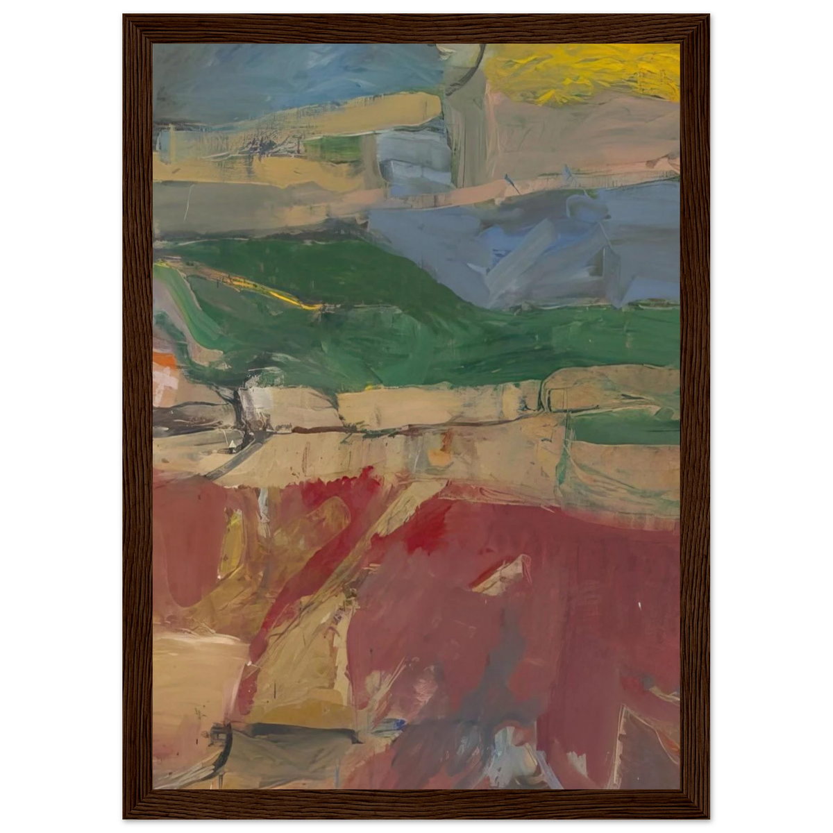 Berkeley #32 Framed Poster | Richard Diebenkorn Framed Prints Wall Art | Richard Diebenkorn Shop