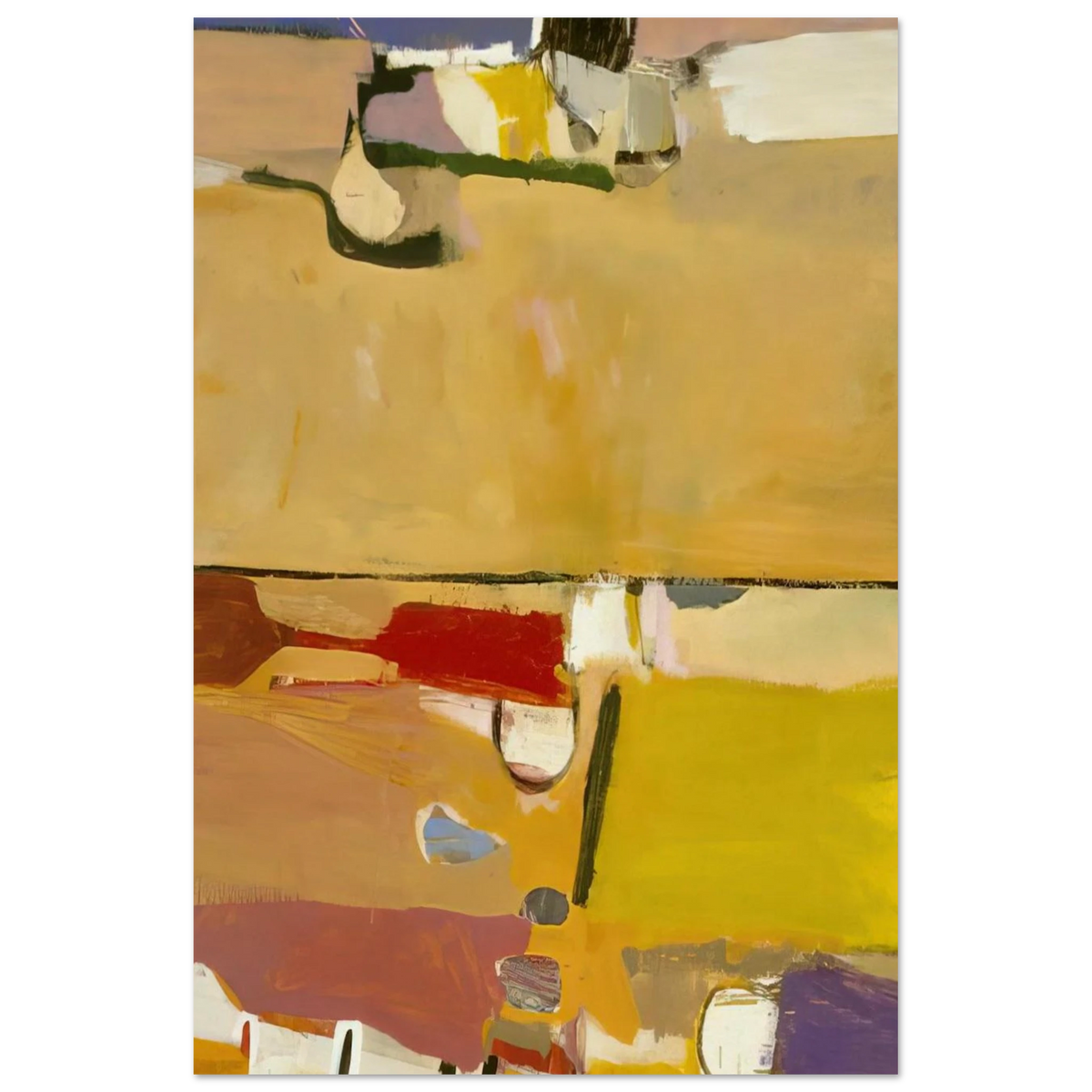 A Day at the Races Poster | Richard Diebenkorn Poster | Richard Diebenkorn Shop