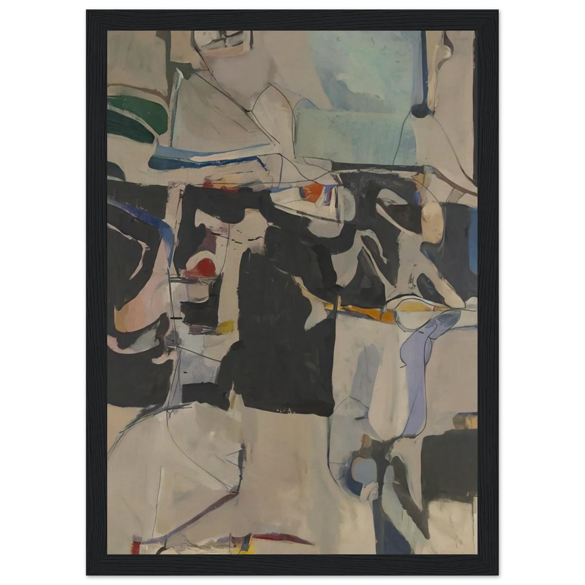 Urbana #6 Framed Poster | Richard Diebenkorn Framed Prints Wall Art | Richard Diebenkorn Shop