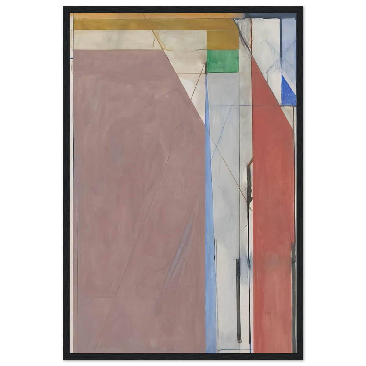 Ocean Park #70 Framed Poster | Richard Diebenkorn Framed Prints Wall Art | Richard Diebenkorn Shop