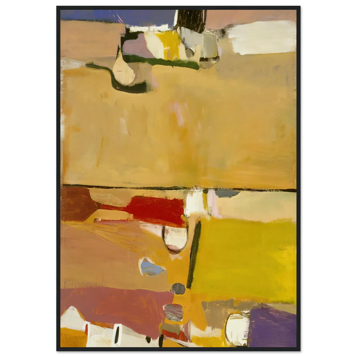 A Day at the Races Framed Poster | Richard Diebenkorn Framed Prints Wall Art | Richard Diebenkorn Shop
