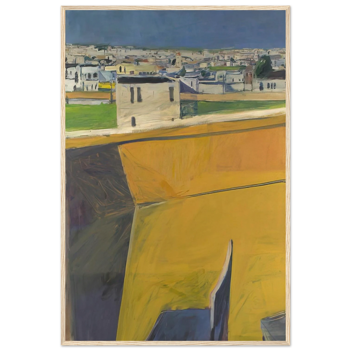 Yellow Porch Framed Poster | Richard Diebenkorn Framed Prints Wall Art | Richard Diebenkorn Shop