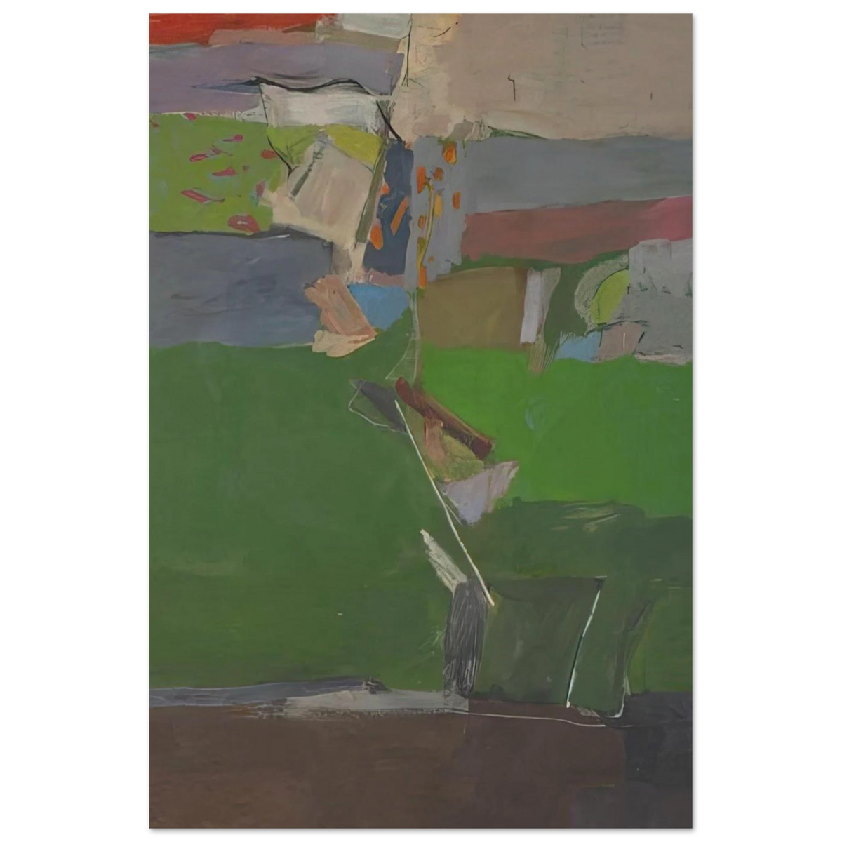 Berkeley #13 Poster | Richard Diebenkorn Poster | Richard Diebenkorn Shop