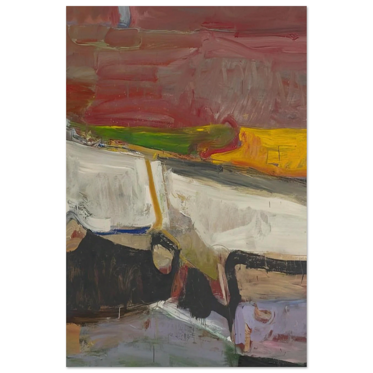 Berkeley #59 Poster | Richard Diebenkorn Poster | Richard Diebenkorn Shop