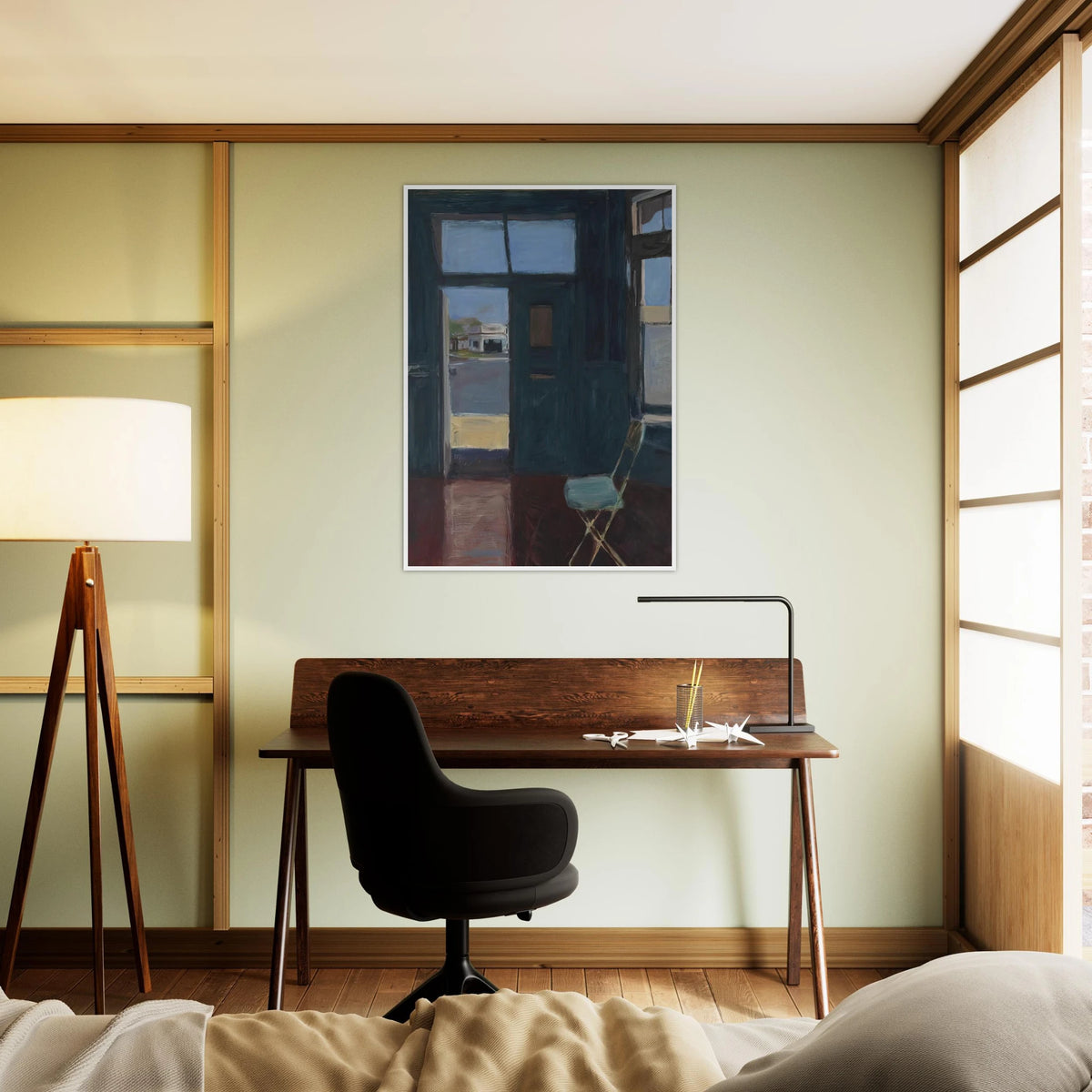 Interior with Doorway Framed Poster | Richard Diebenkorn Framed Prints Wall Art | Richard Diebenkorn Shop
